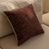 Bordo wełniana poduszka dekoracyjna NOLA 45x45 Bordo wełniana poduszka dekoracyjna NOLA 45x45